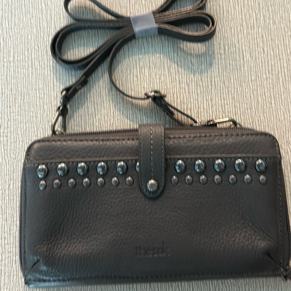 Shoulder length gray wallet - Picture 2 of 9